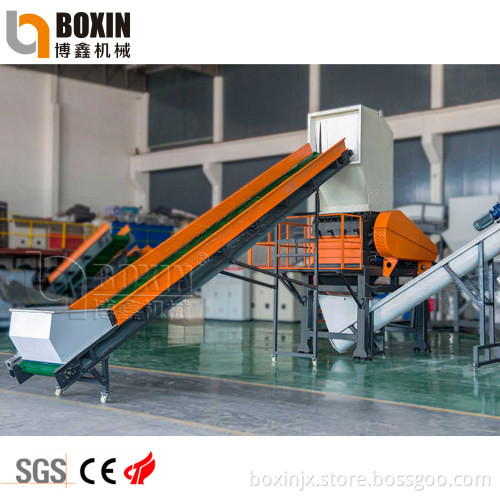 PP PE Film Woven Bag Recycling Plant: Soft Plastic Washing Line for Sale